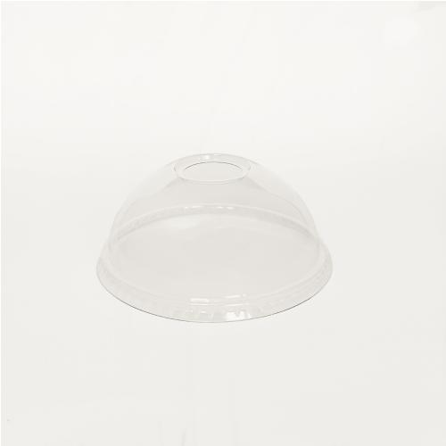 Tapa PET Domo Cerrado Plano, 98.5 mm