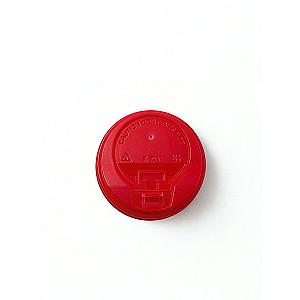 Tapa PET Plana con Orificio, 98.5 mm