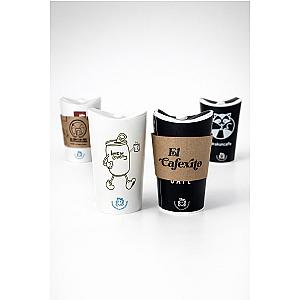 Vaso Papel Bebida Caliente Azul Convermex